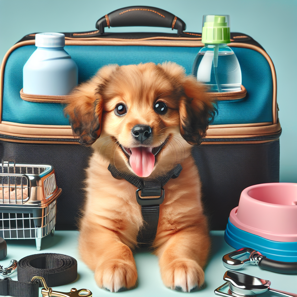 Reise mit Welpen