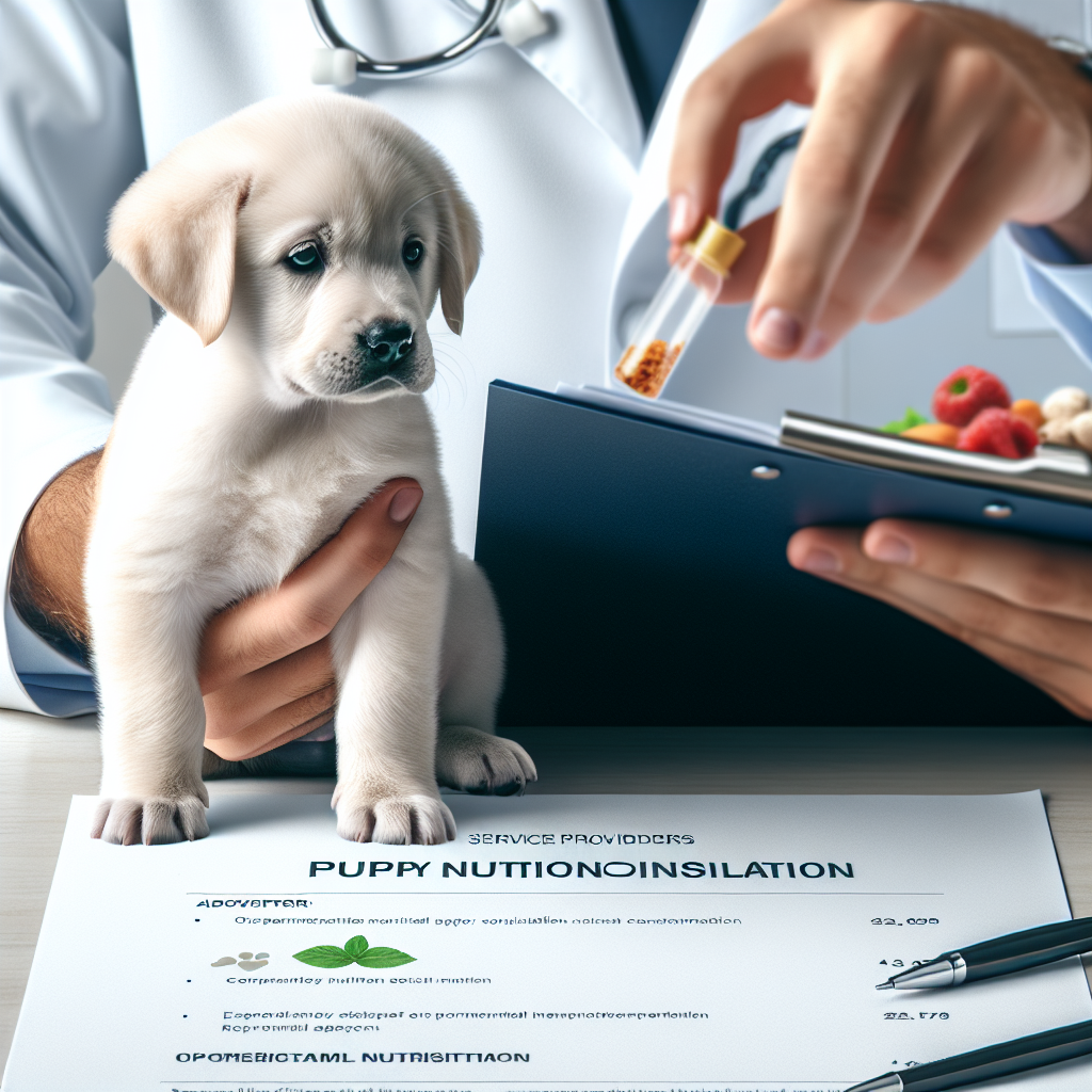 Welpenernährungsberatung