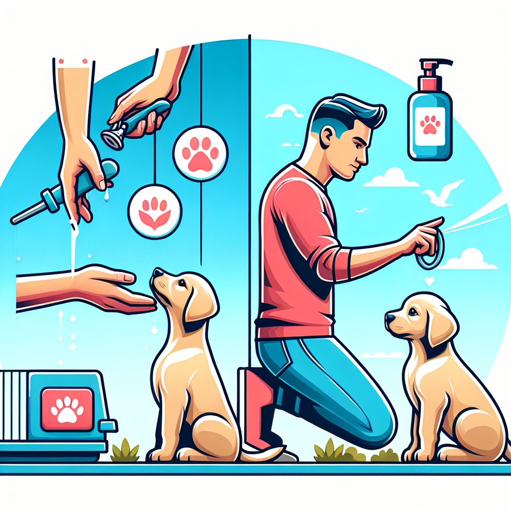 Welpenpflege und Erziehung