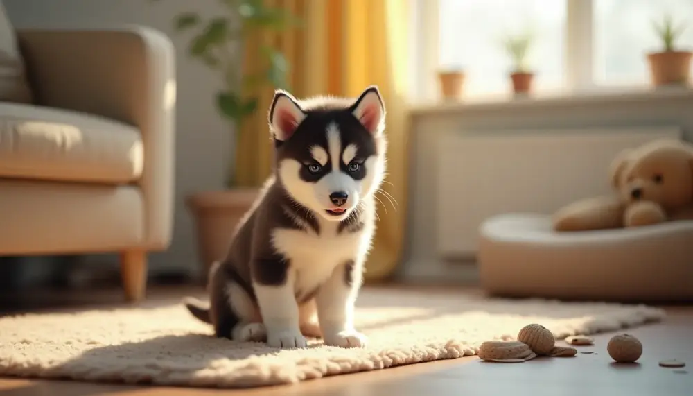 Schritt für Schritt: Husky Welpen stubenrein bekommen